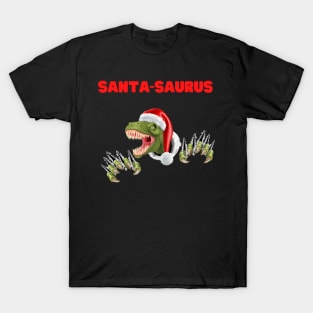 Christmas Dinosaur, Santa Saurus, How To Open Gifts 101, Tree Rex, Tree Rex Christmas, Dinosaur Christmas, Christmas Dinosaur, Dinosaur Lover, Dinosaur Gift Idea T-Shirt